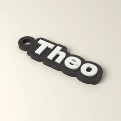 Schlüsselanhänger mit Name (Rendering)