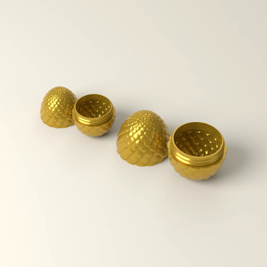 Drachenei-Dose mit Schraubdeckel (Rendering)