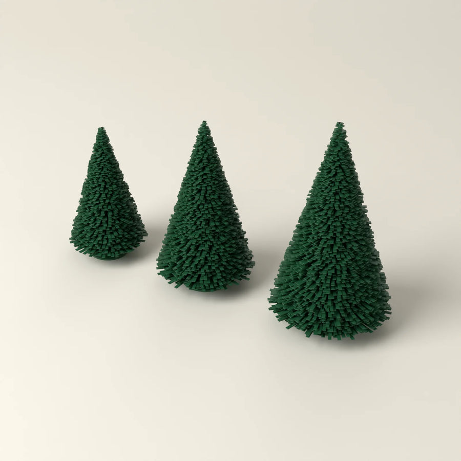 Mini-Tannenbaum mit dichten Zweigen (Rendering)
