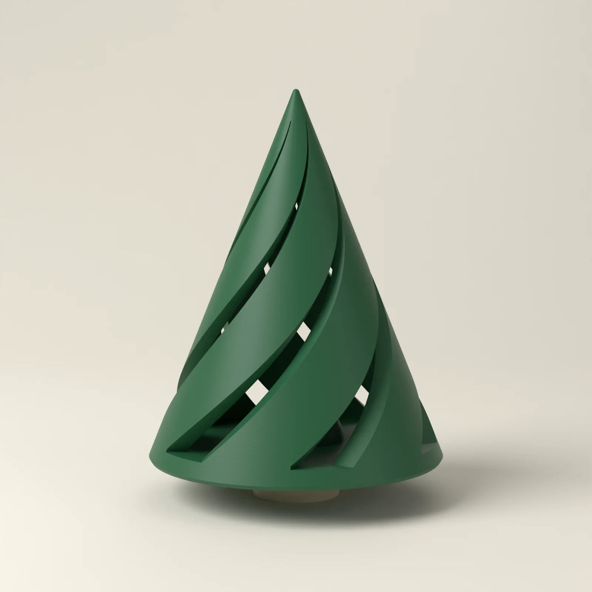 Deko-Tannenbaum mit Stamm, 11 cm (Rendering)