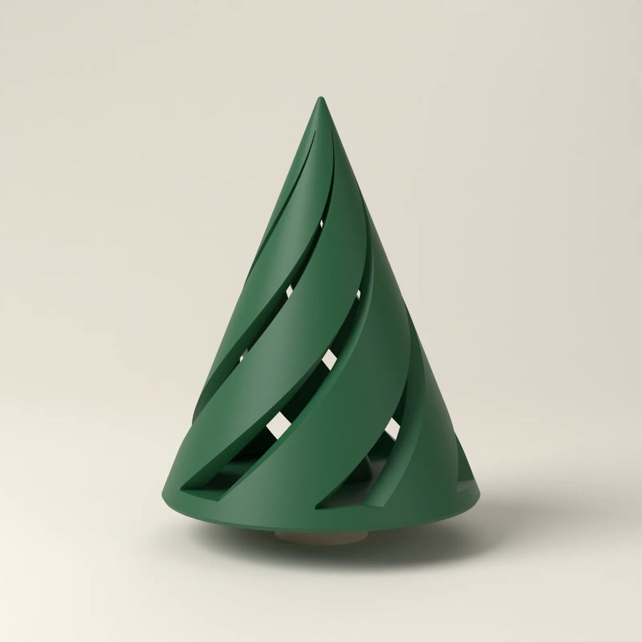 Deko-Tannenbaum mit Stamm, 11 cm (Rendering)
